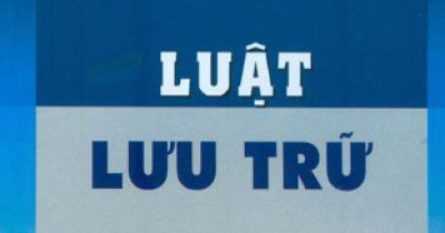 LUẬT LƯU TRỮ