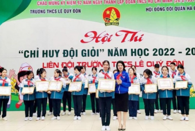 Hội thi Ch?huy Đội giỏi năm học 2022 - 2023.